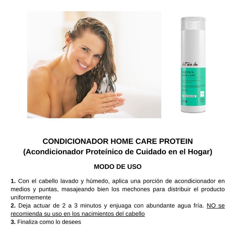 Post-alisado Acondicionador Reparador De Puntas Let Me Be