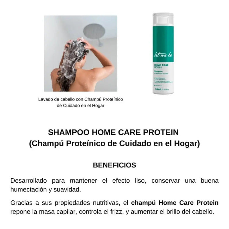 Champú Acondicionador Home Care Let Me Be Postalisado Hidrat