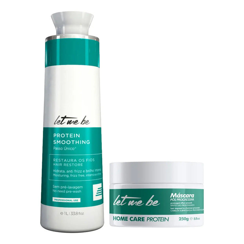 Alisado Orgánico 1 L + Postalisado Hidratante Mask Let Me Be
