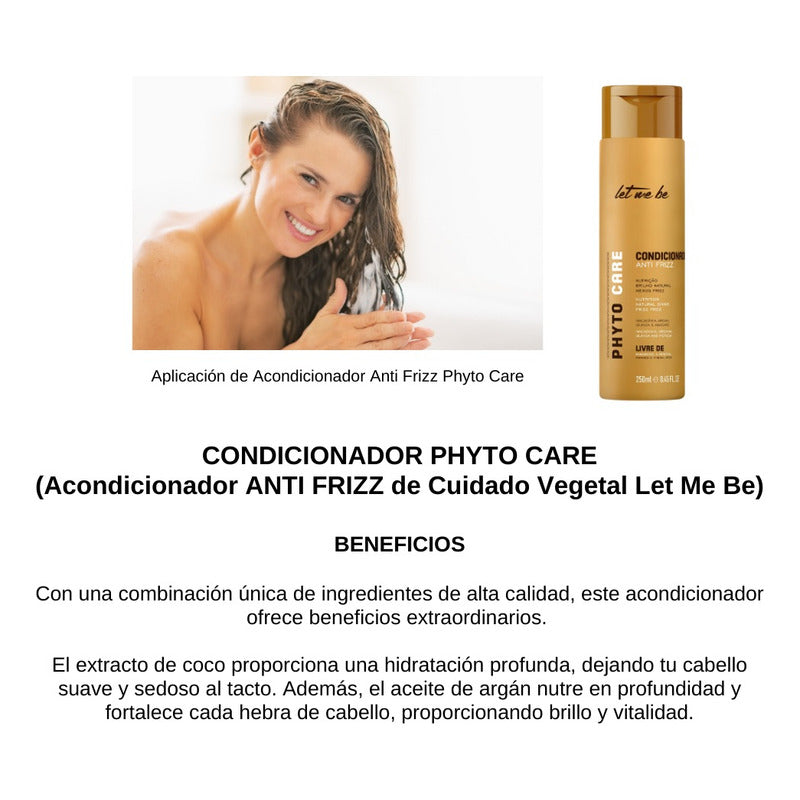Acondicionador Post Alisado Brasileño Phyto Care 250ml
