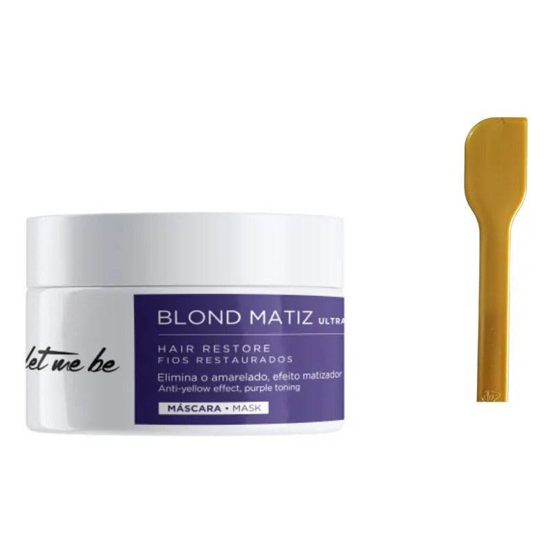 Mascarilla Btx Blond Matizador Ultra Mask 250g Let Me Be