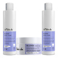 Kit Post Alisado Rubios Let Me Be Champú Acondicionador Mask