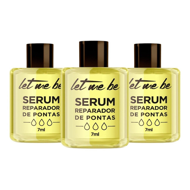 Sérum Reparador De Puntas Let Me Be Protector Térmico 3 Pzas