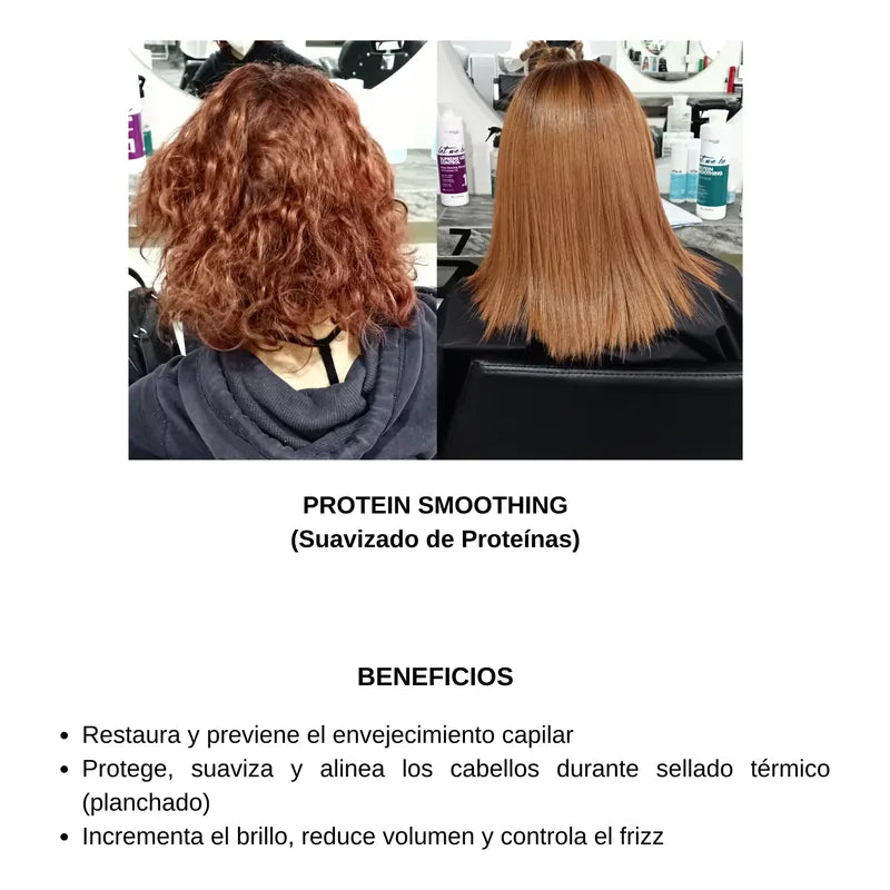 Alisado Orgánico 1 L + Postalisado Reparador Mask Let Me Be