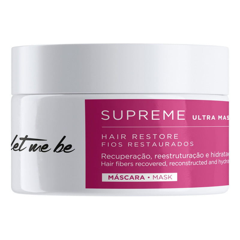 Tratamiento Bótox Antifriz Let Me Be 250g Repara Pelo Grueso
