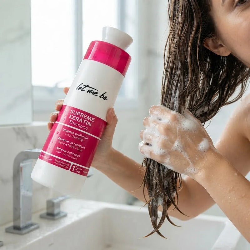 Let Me Be Deep Cleansing 1 L Shampoo Prelavado Antirresiduos