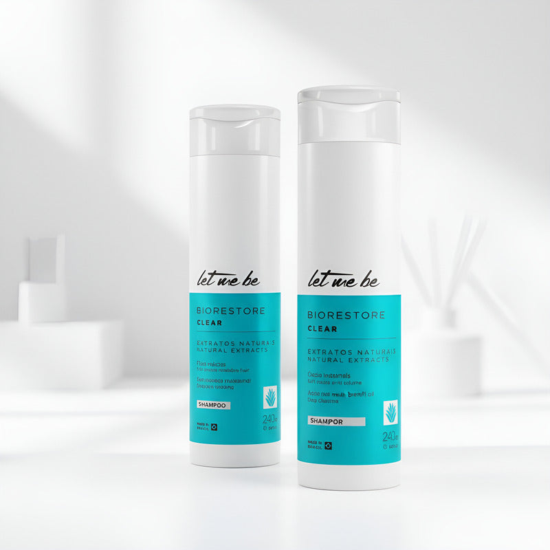 Kit Biorestore Let Me Be: 1 Champú Postalisado Nutritivo + 1 Acondicionador Postalisado Nutritivo
