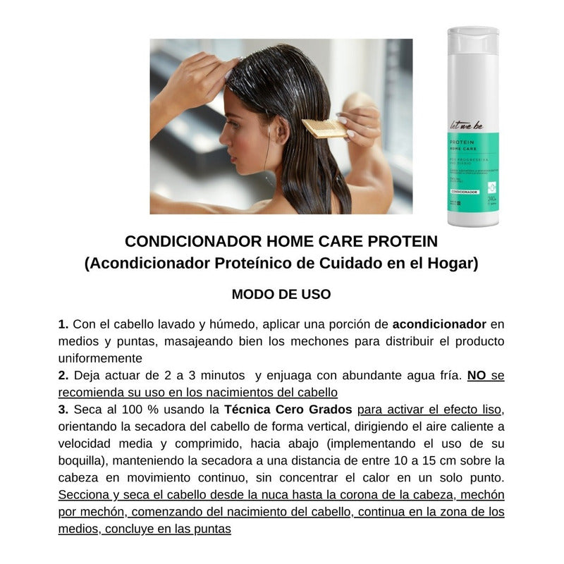 Champú Acondicionador Home Care Let Me Be Postalisado Hidrat