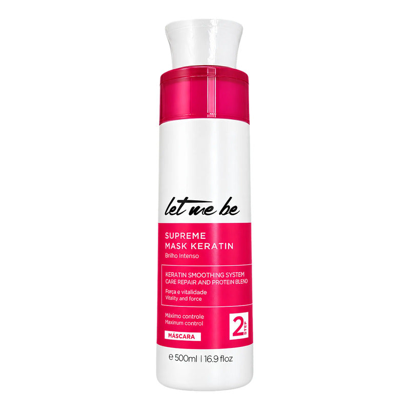 Alisado Permanente Let Me Be Keratin Smoothing System Mask