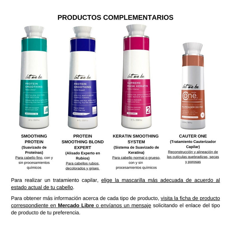 Sérum Reparador De Puntas Let Me Be Protector Térmico 3 Pzas