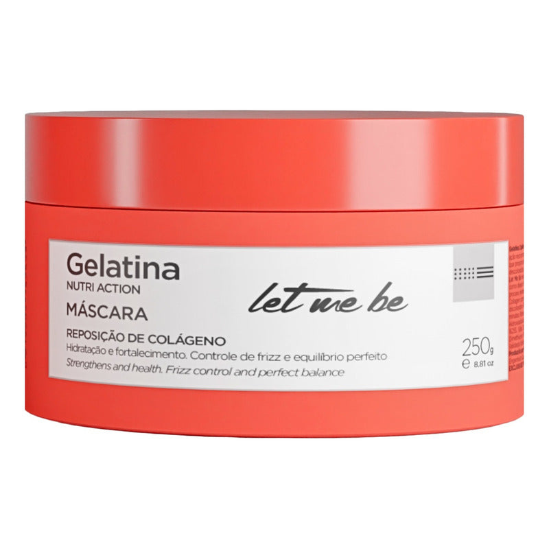 Kit Let Me Be: 1 Champú Postalisado Nutritivo + 1 Mascarilla Hidratación Profunda + 1 Acondicionador Nutritivo