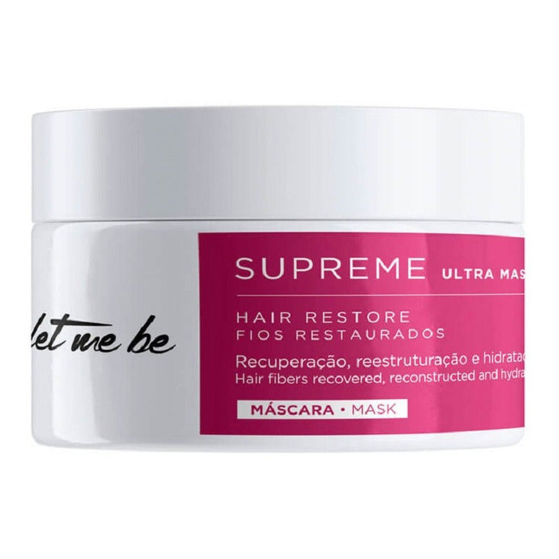 Máscara Supreme Ultra - Hair Restore 250g Let Me Be