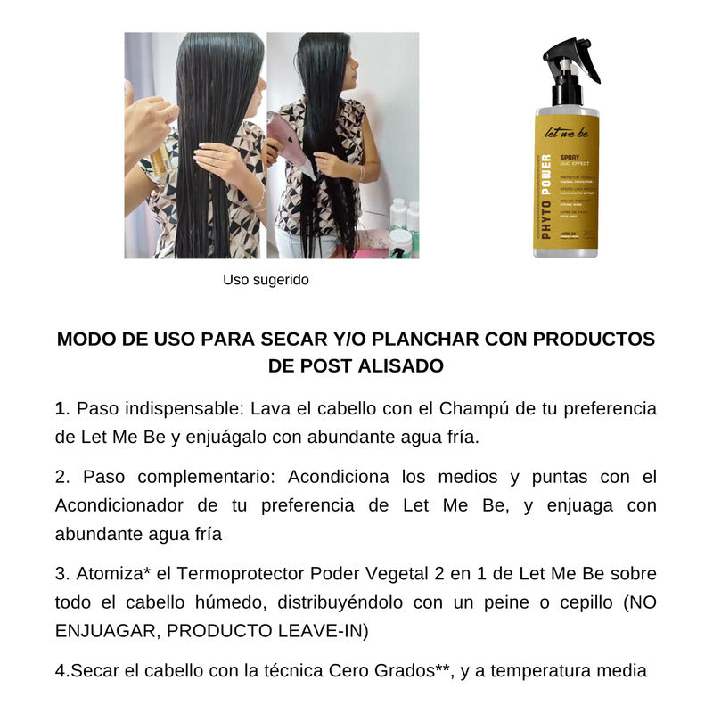 Spray Termoprotector Capilar Phyto Power Let Me Be 260 Ml