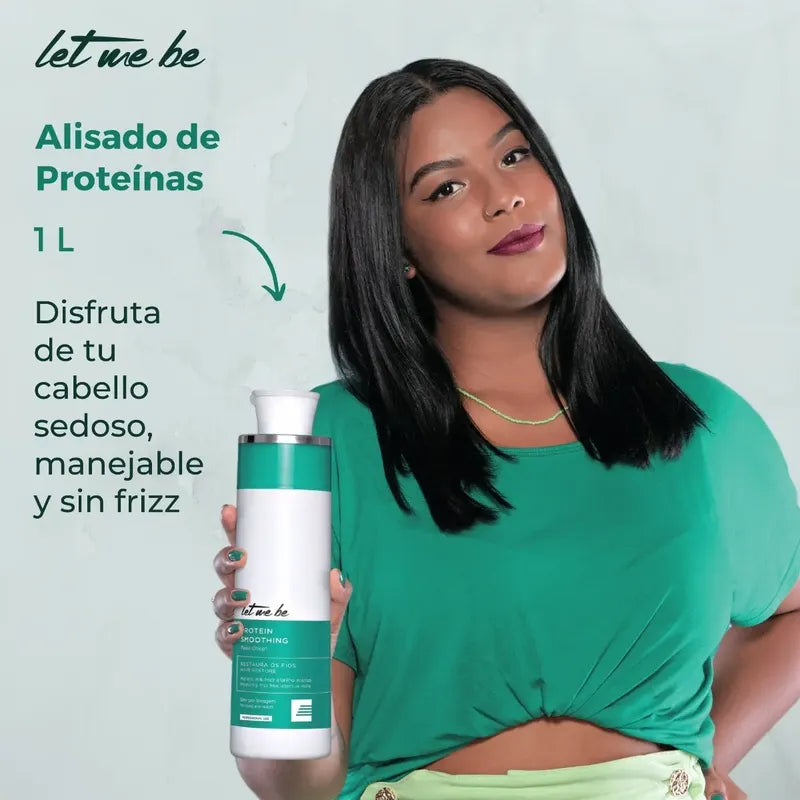Let Me Be Alisado Orgánico Protein Smoothing 1l Nanoplsatia