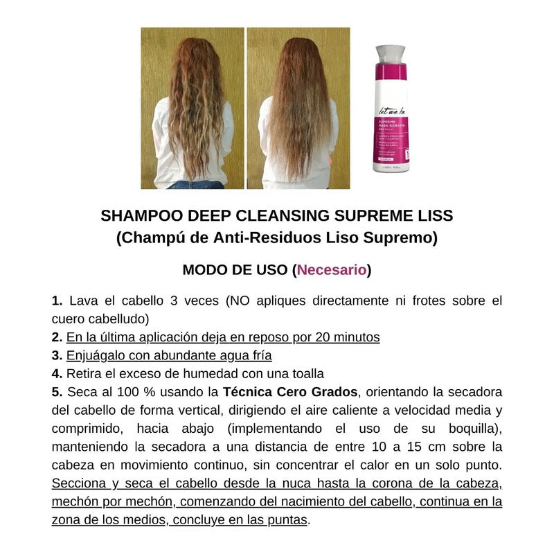 Alisado Permanente Let Me Be Keratin Smoothing System Mask