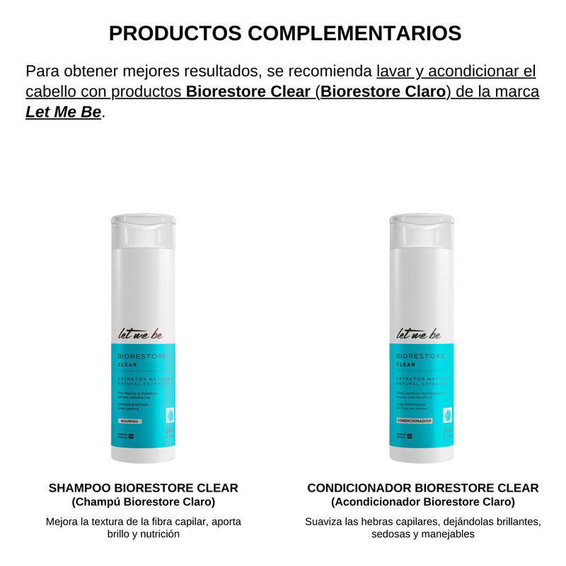 Mascarilla Capilar Nutritiva Let Me Be Hidratación Profunda