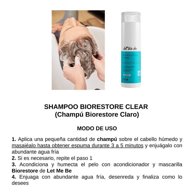 Let Me Be Champú Mantenimiento Postalisado Nutritivo Colagen