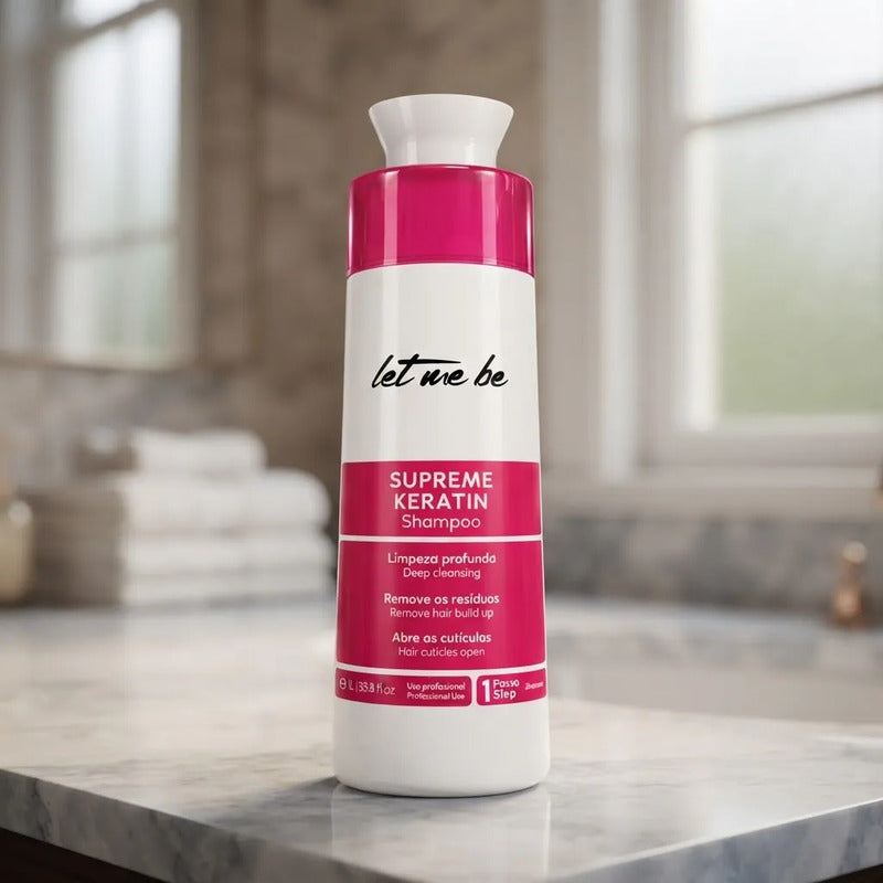 Let Me Be Deep Cleansing 1 L Shampoo Prelavado Antirresiduos