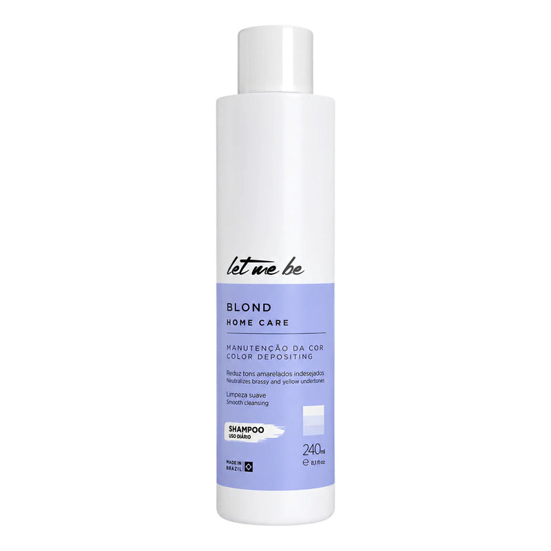 Kit Postalisado Efecto Matizador Let Me Be: Mascarilla Antifrizz + Shampoo Nutritivo + Acondicionador Hidratante