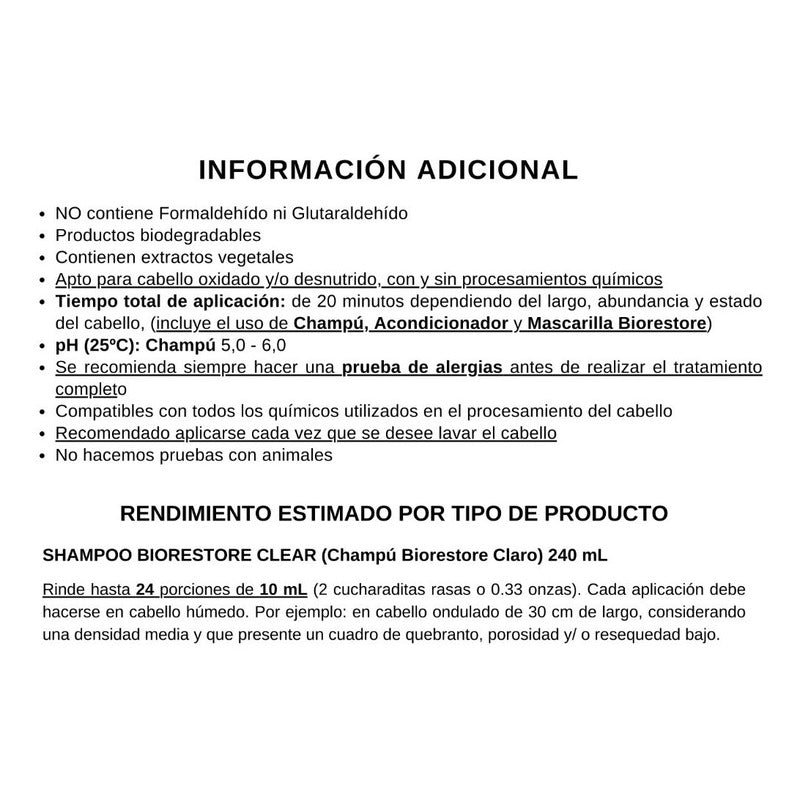 Let Me Be Champú Mantenimiento Postalisado Nutritivo Colagen