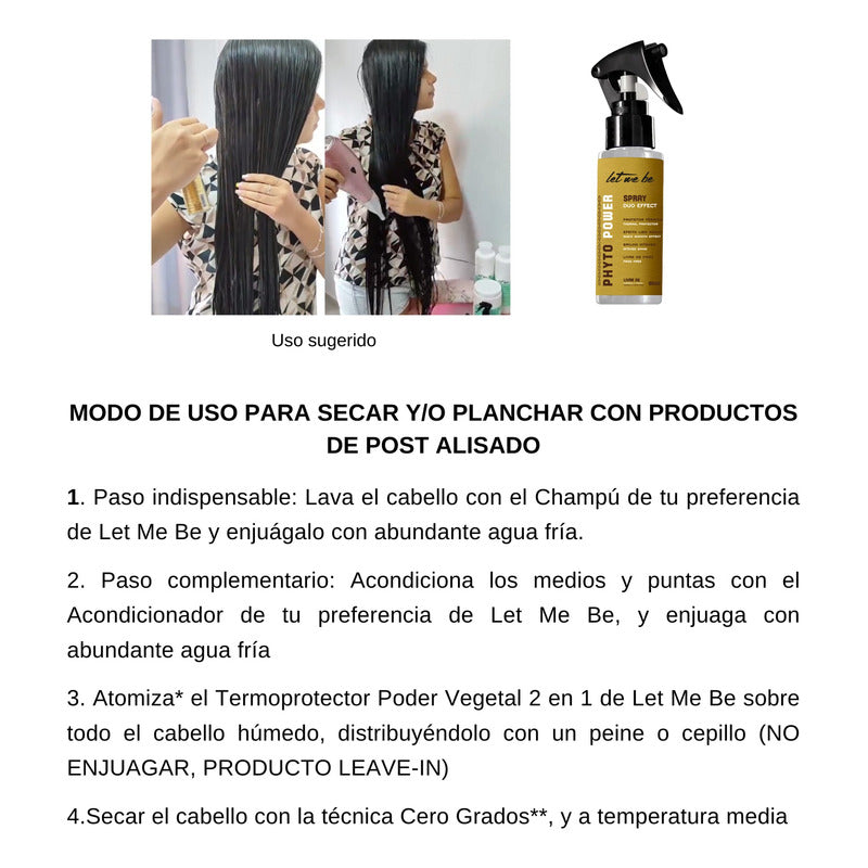 Spray Termoprotector Capilar Phyto Power Let Me Be 60 Ml