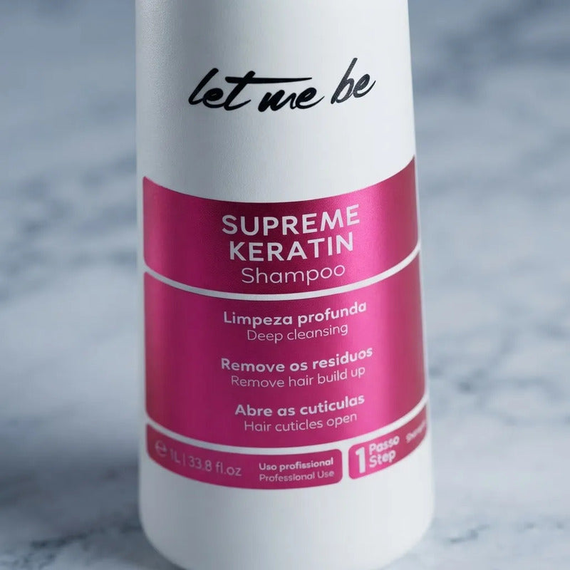 Let Me Be Deep Cleansing 1 L Shampoo Prelavado Antirresiduos