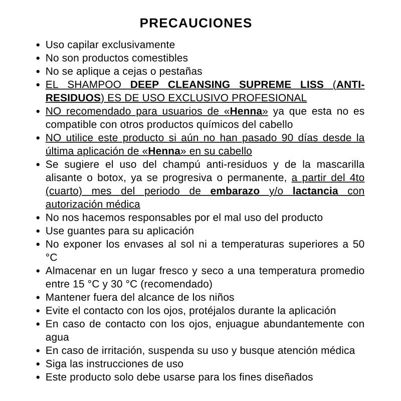 Let Me Be Deep Cleansing 1 L Shampoo Prelavado Antirresiduos