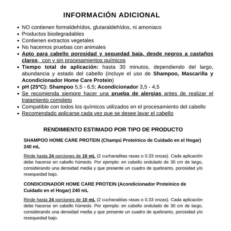 Champú Acondicionador Home Care Let Me Be Postalisado Hidrat