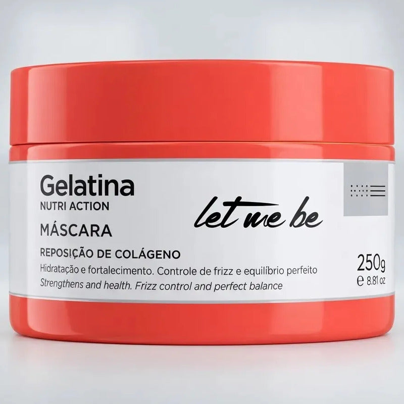 Kit Postalisado Reparador Let Me Be: 1 Champú Nutritivo + Mascarilla Hidratación Profunda + Acondicionador Suavizante