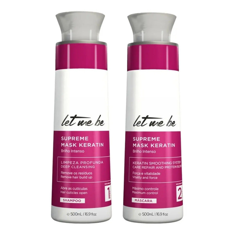 Kit Antiresiduos Alisado Permanente Let Me Be Sin Formol