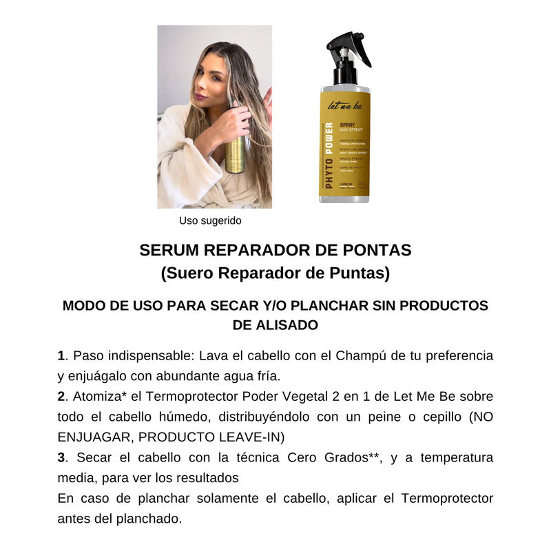 Spray Termoprotector Capilar Phyto Power Let Me Be 260 Ml